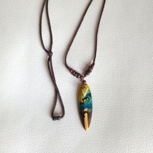Necklace with Surf Charm